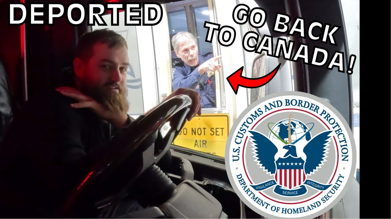 I Was DEPORTED Back to the CANADA from USA, My New Scania Semi Truck Towed Away?