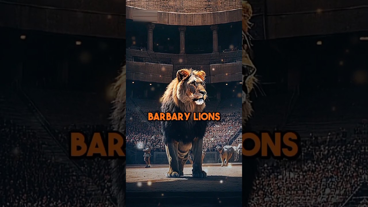 How did Barbary Lions go extinct? #shorts