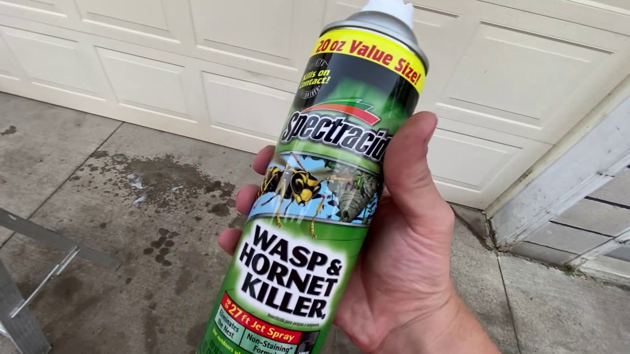 Spectracide Wasp and Hornet Spray | BEST WASP SPRAY !!!
