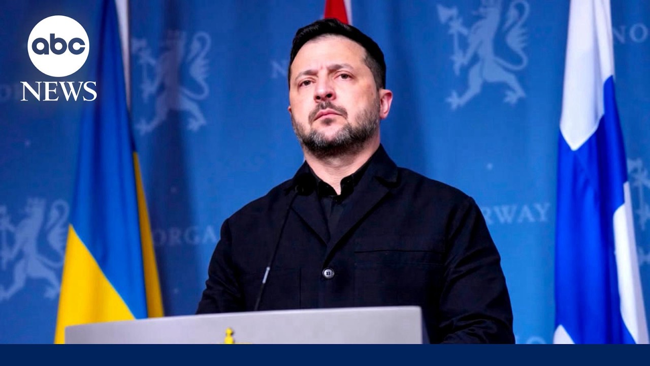 Russia continues relentless attacks on Ukraine as Zelenskyy meets with top US envoys