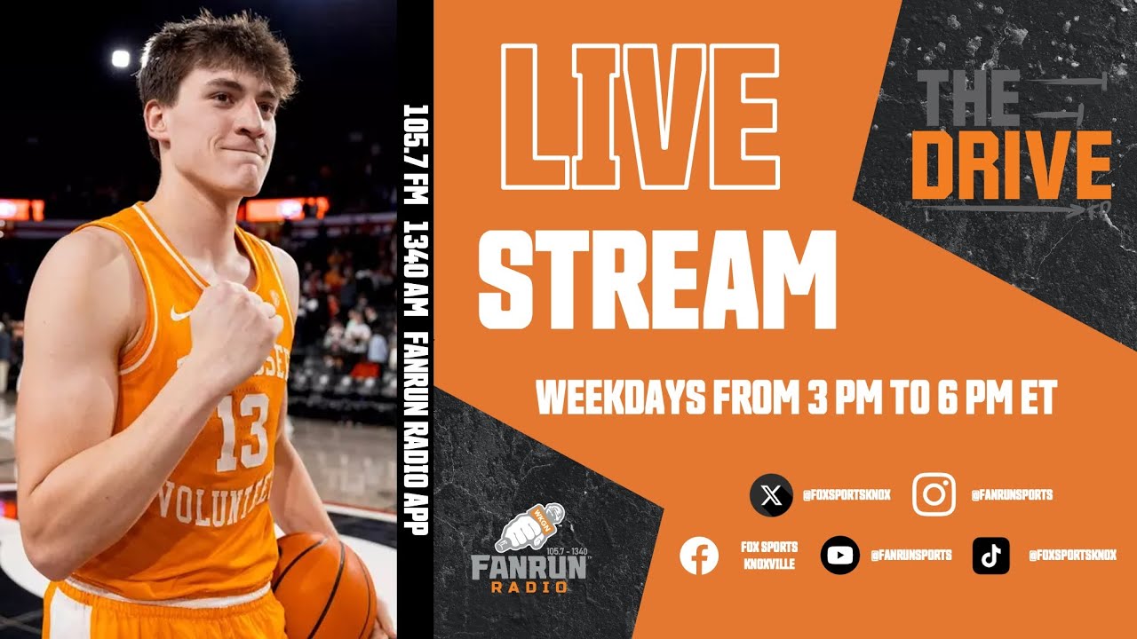 Tennessee Basketball vs Auburn Preview | The Drive is LIVE 1/30