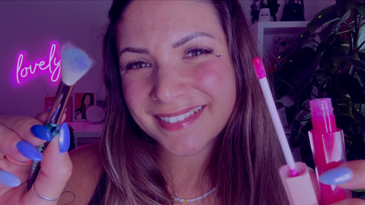 ASMR Makeup Beauty Night - ich schminke dich während du im Bett liegst