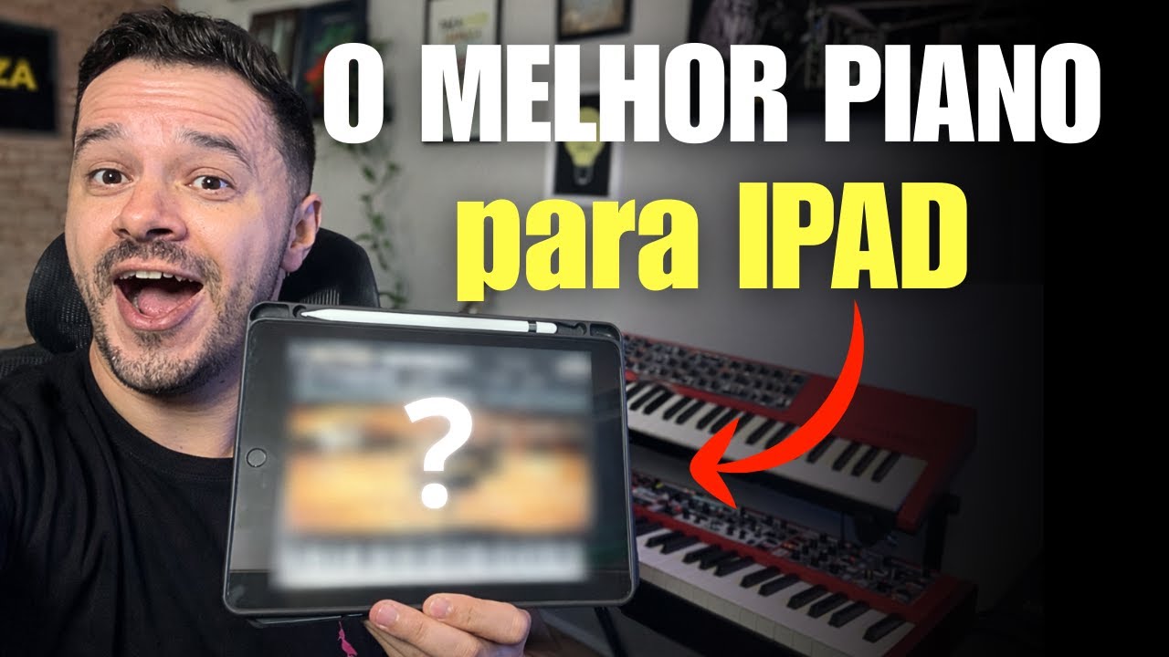 O MELHOR PIANO PARA iOS | Testei o Pianoteq 9 no Ipad 🔥
