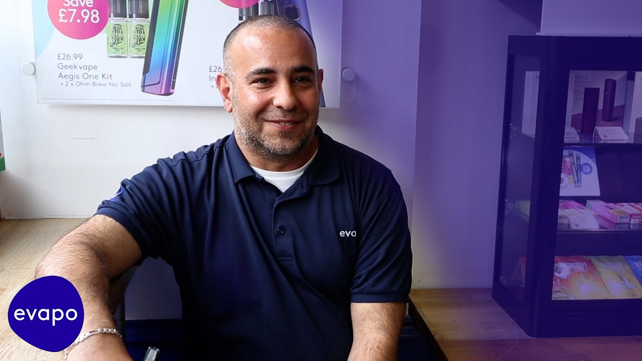 Why vaping matters to Majed at Evapo