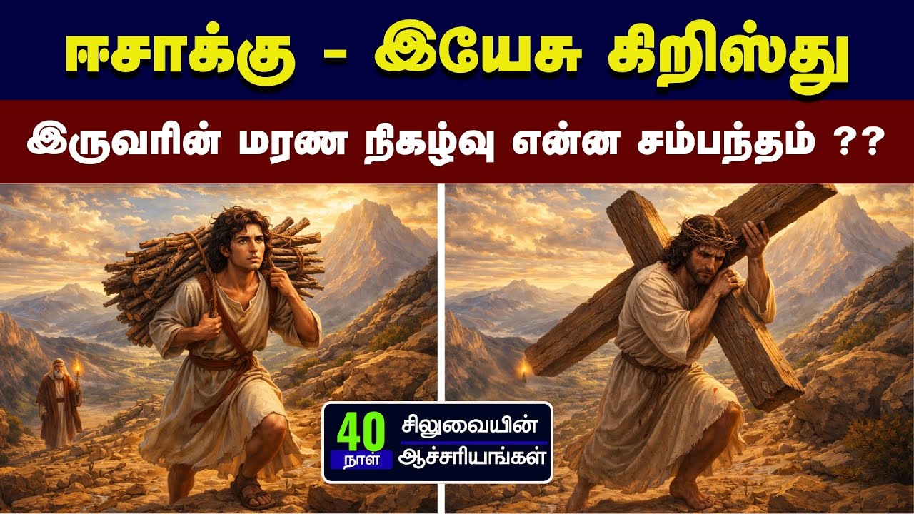 23 - ஈசாக்கு vs இயேசு கிறிஸ்து  |என்ன வித்தியாசம்?Peter Madhavan-Tamil  Sermon