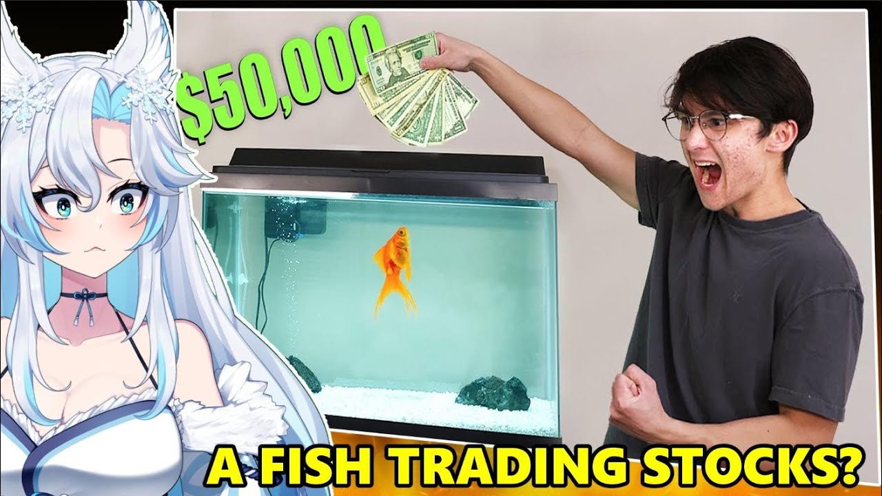 He Gave His Goldfish $50,000 To Trade Stocks?! || Michael Reeves React