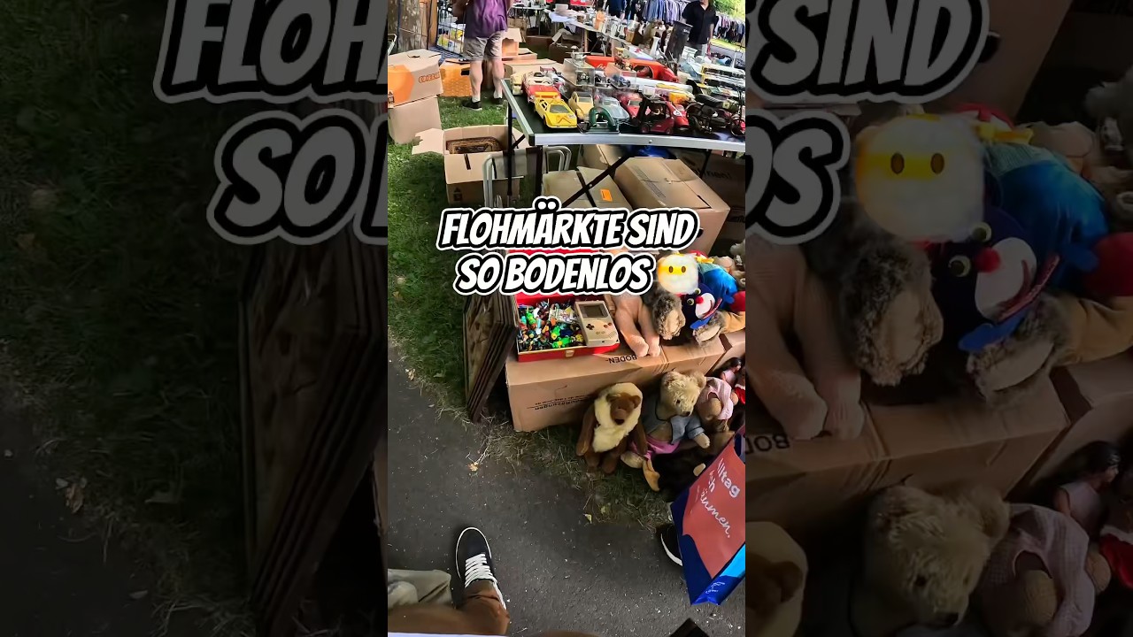 Damit habe ich nicht gerechnet😭😂 #flohmarkt #fypyoutube #retro #gameboy #reselling #tr&ouml;delmarkt