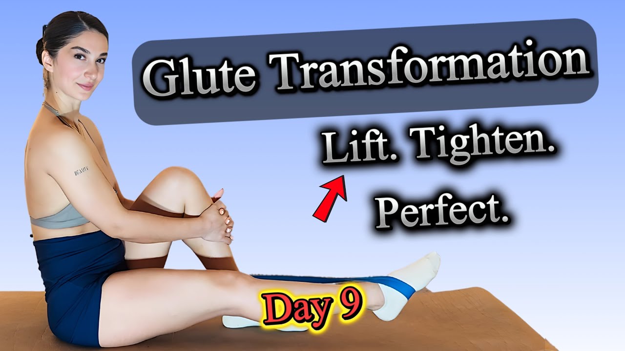 Tone & Lift Your Glutes Fast with Resistance Band | Day 9