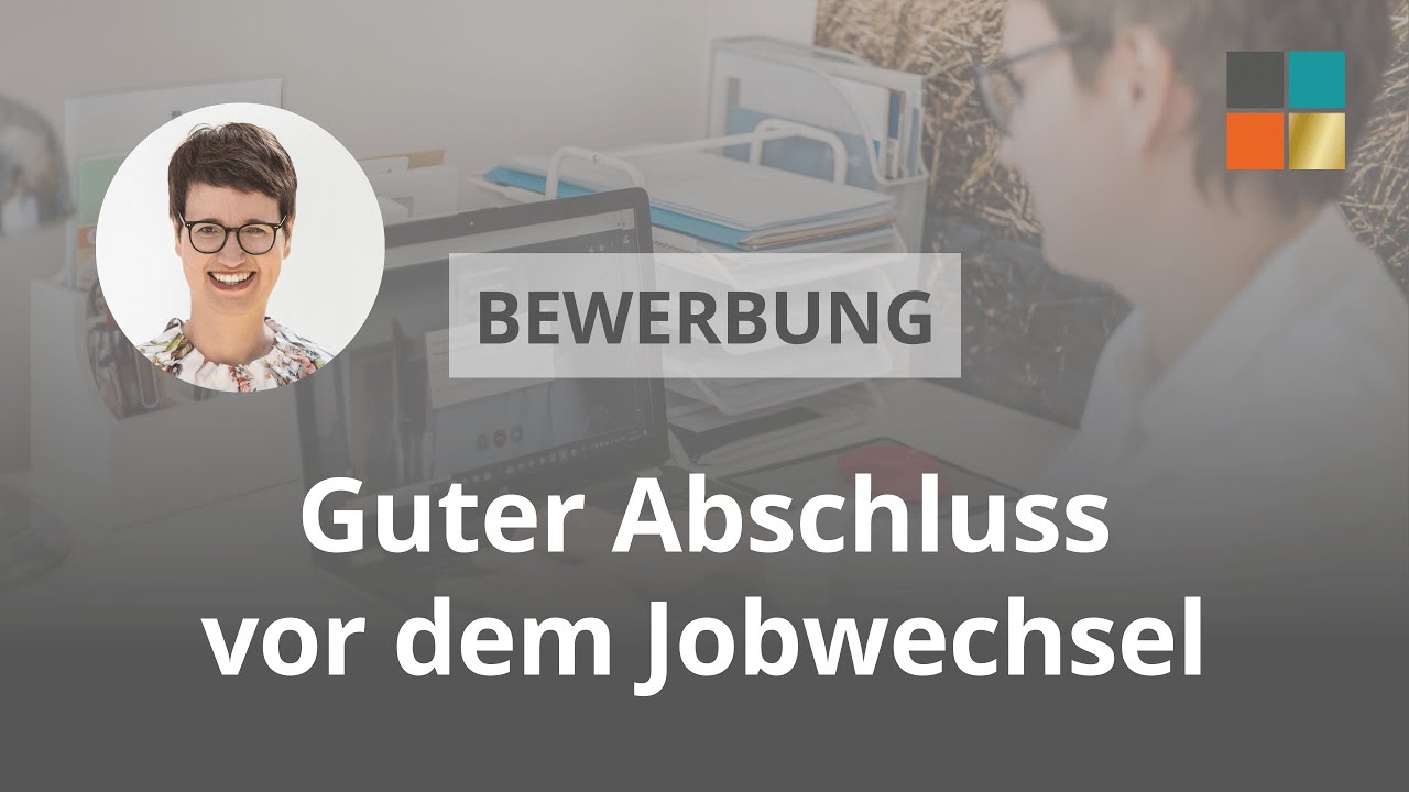 BEWERBUNG: Wie wichtig ein guter Abschluss vor einem Wechsel ist