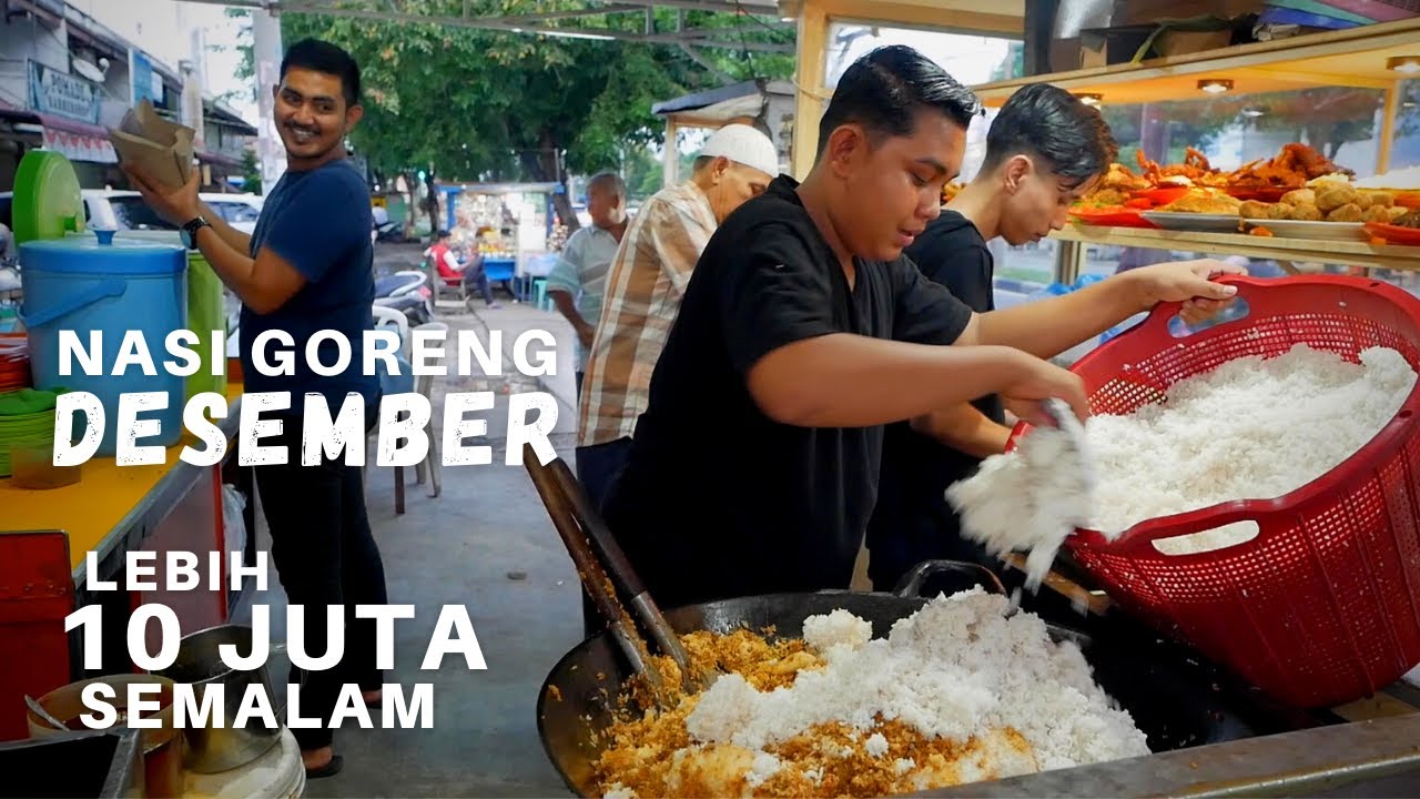 Sampai 1200 Porsi Sehari!! Nasi Goreng Desember Banda Aceh
