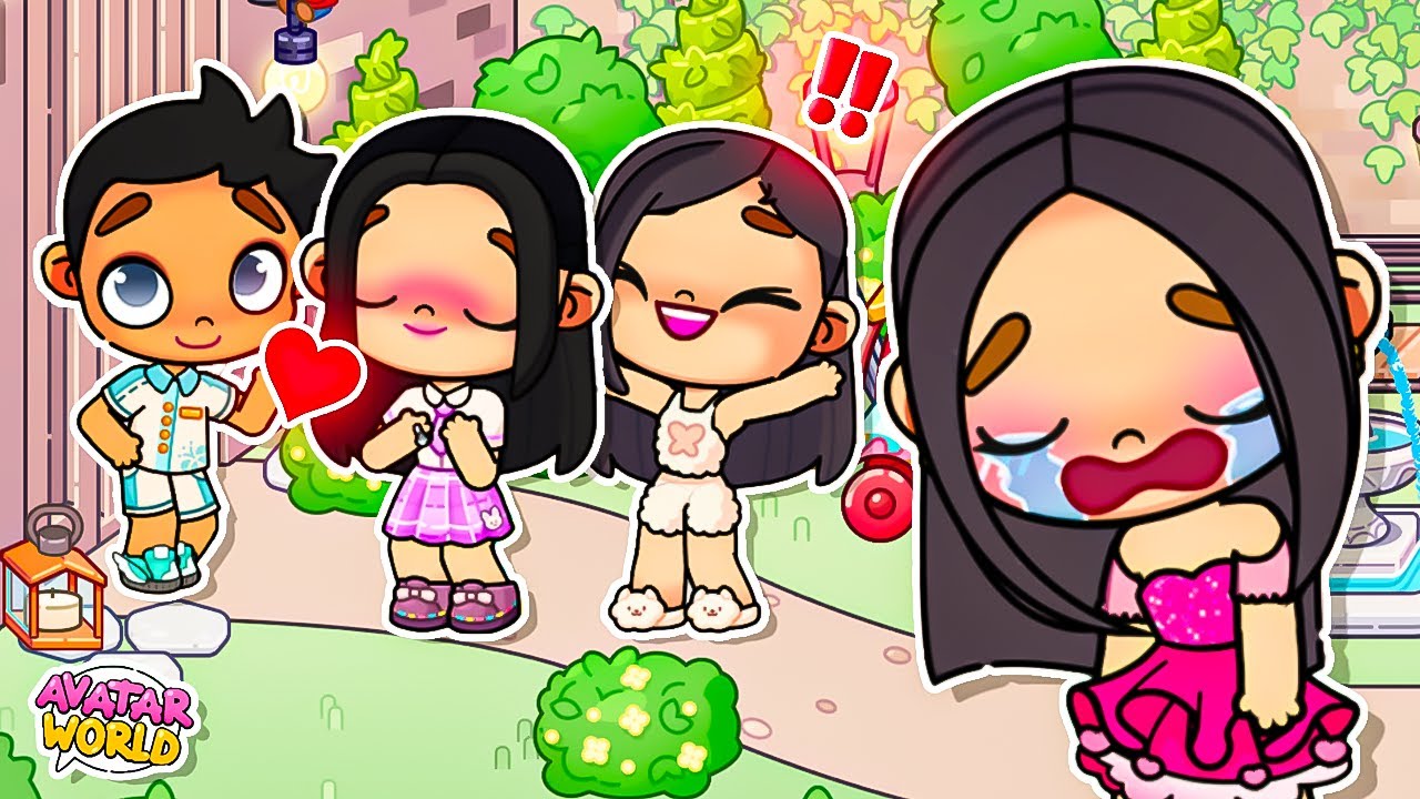 LES S&OElig;URS JUMELLES AIMENT LE M&Ecirc;ME GAR&Ccedil;ON SUR AVATAR WORLD! MISS QUEEN 👑 LE FILM PREMI&Egrave;RE PARTIE