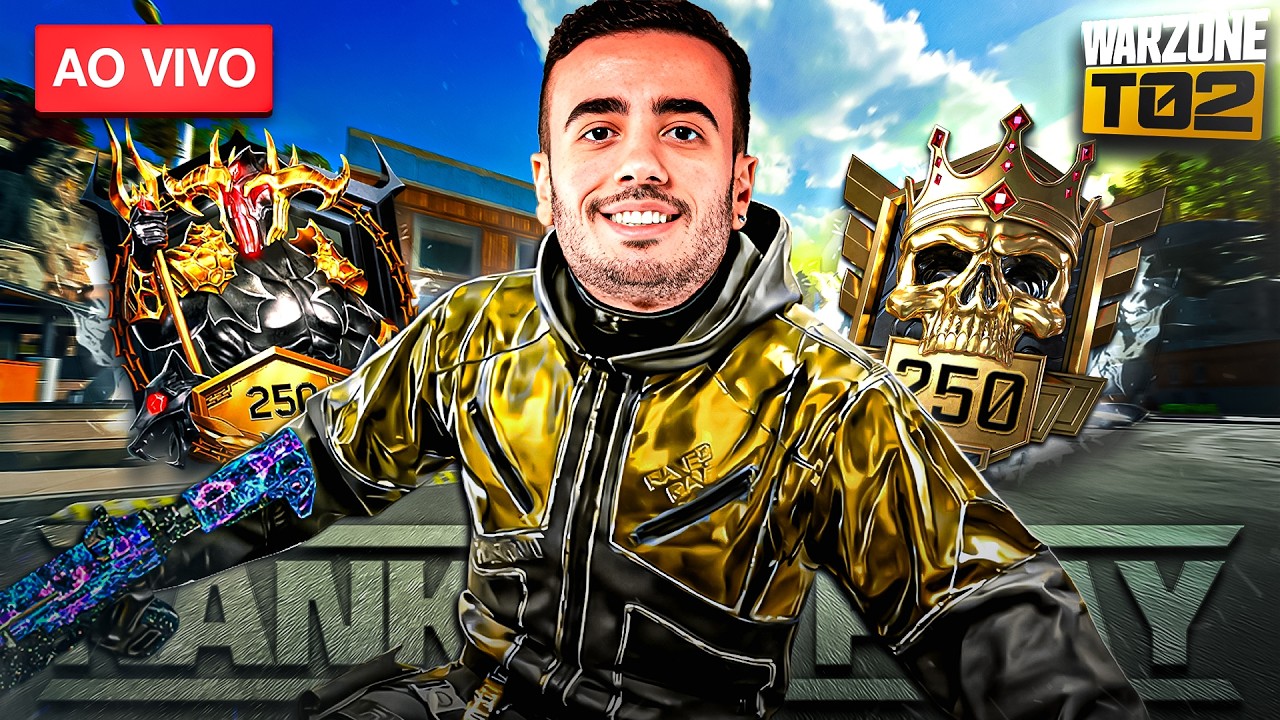 🔴 WARZONE: RANKED VOLTANDO PRO TOP250 🔥