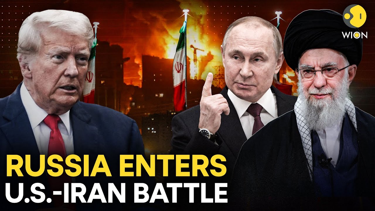 US-Iran Tensions LIVE: Russia Joins Trump Vs Khamenei Clash! Putin Warns Of Consequences  |WION Live