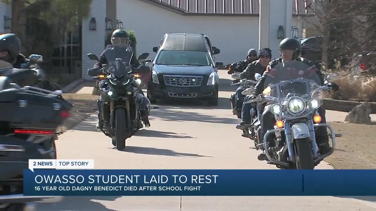 16-year-old Owasso student laid to rest after unexpected death
