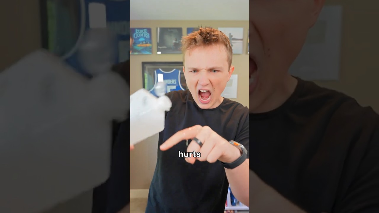 What hurts the most cleaning a paper cut?