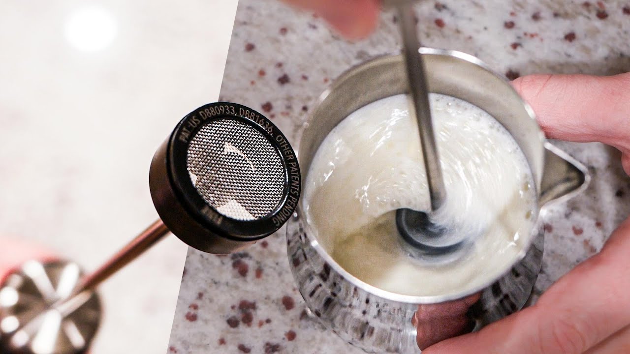 Make Microfoam With a Hand Frother - The Subminimal Nanofoamer V2