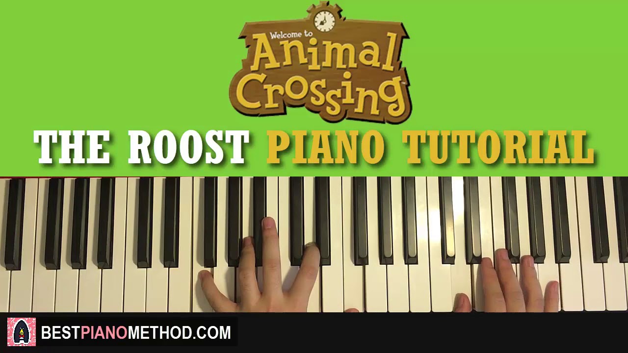HOW TO PLAY - Animal Crossing - The Roost  (Piano Tutorial Lesson)