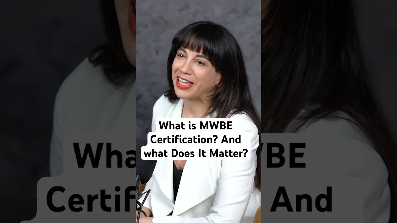 What is MWBE Certification? And what Does It Matter?  #podcast #mwbecertified  #minority