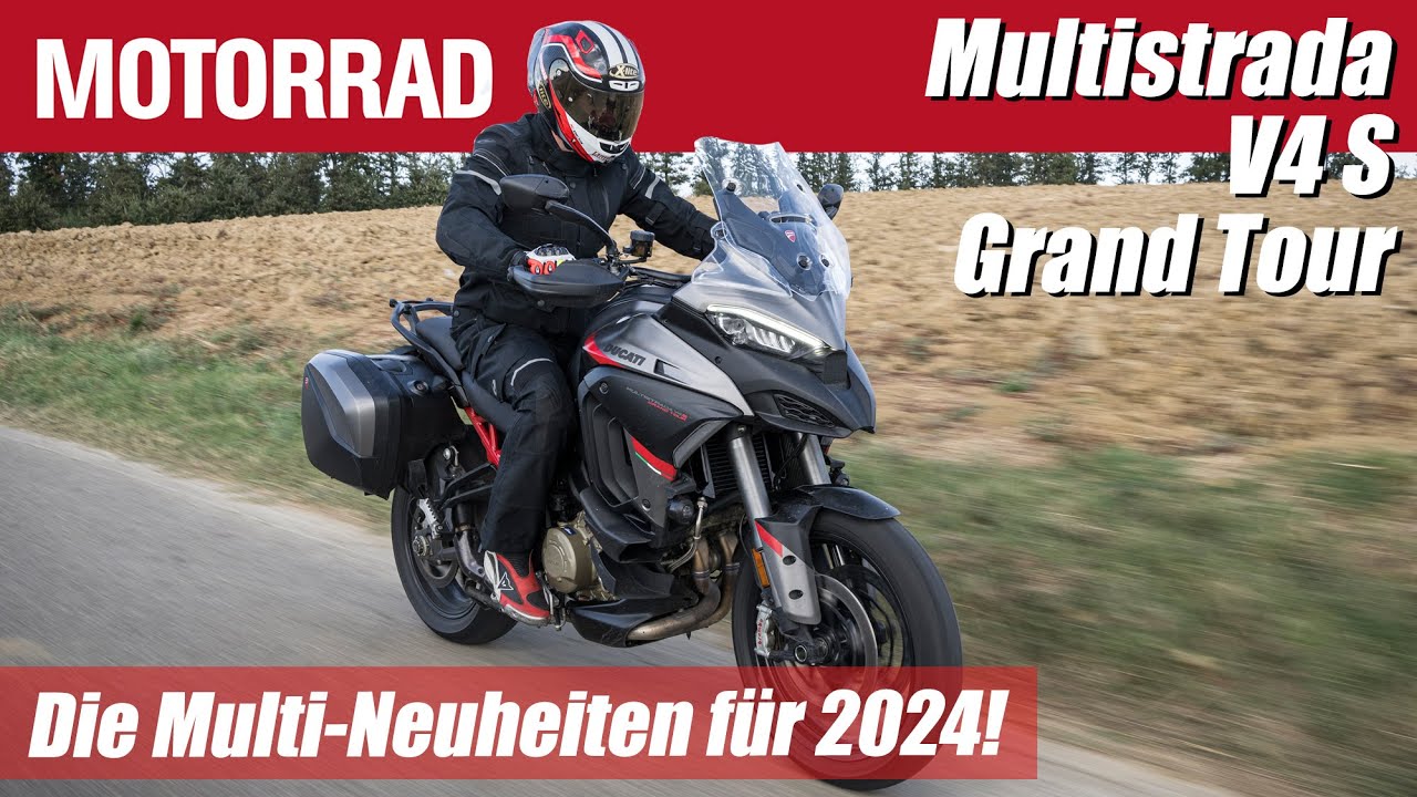 Ducati Multistrada V4 S Grand Tour im Test: nur viel Zubehör?