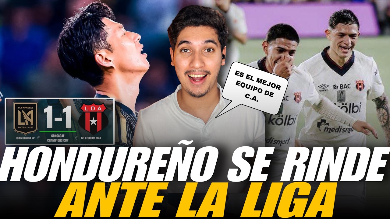 HONDUREÑO SE RINDE ANTE LA LIGA DEPORTIVA ALAJUELENSE