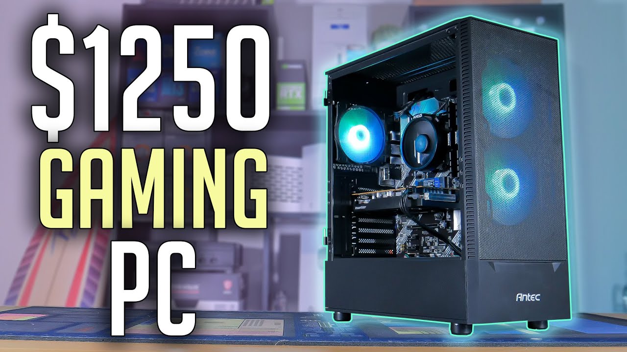$1250 Gaming PC Build Guide! (2022)