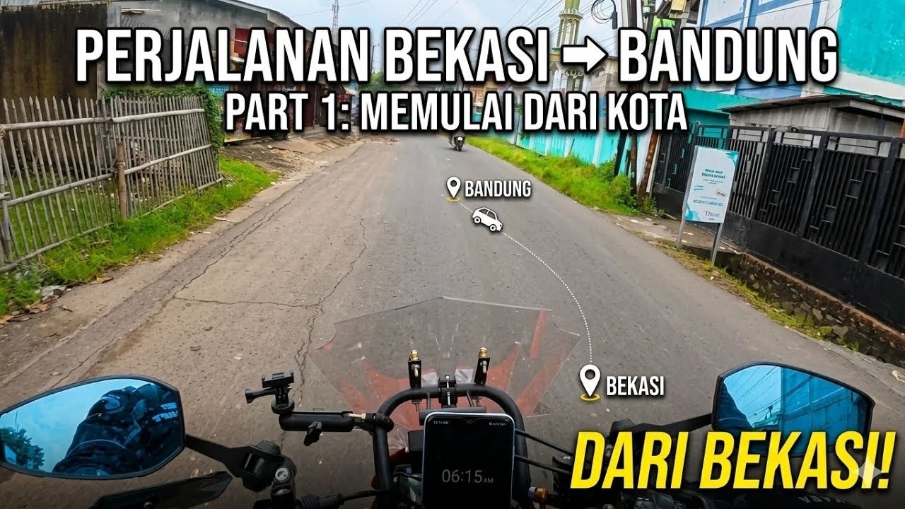 Solo Riding Bekasi – Bandung | Healing Singkat ke Kota Kembang