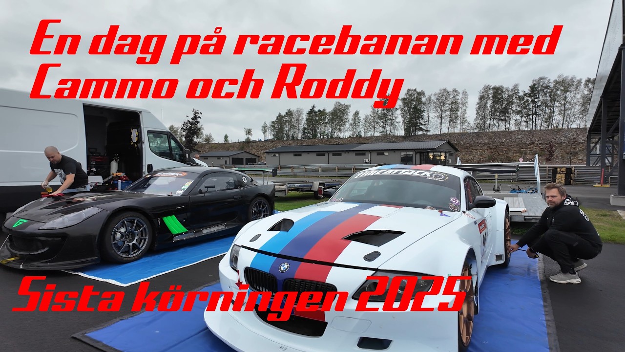 Sista bandagen 2025 - Roddy provar Ginetta G55
