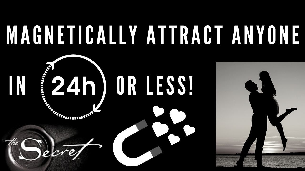 Manifest Anyone to Be Magnetically Attracted to You⎮24 Hours or Less - Overnight Technique ❤︎