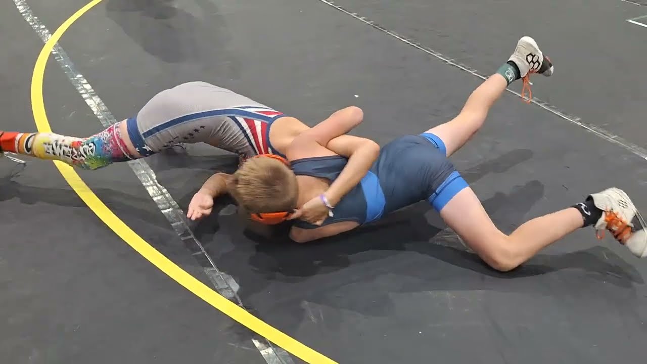 Oliver Gliem VS B Young WWF 11U Individuals Cowboy Rumble 8/2/25
