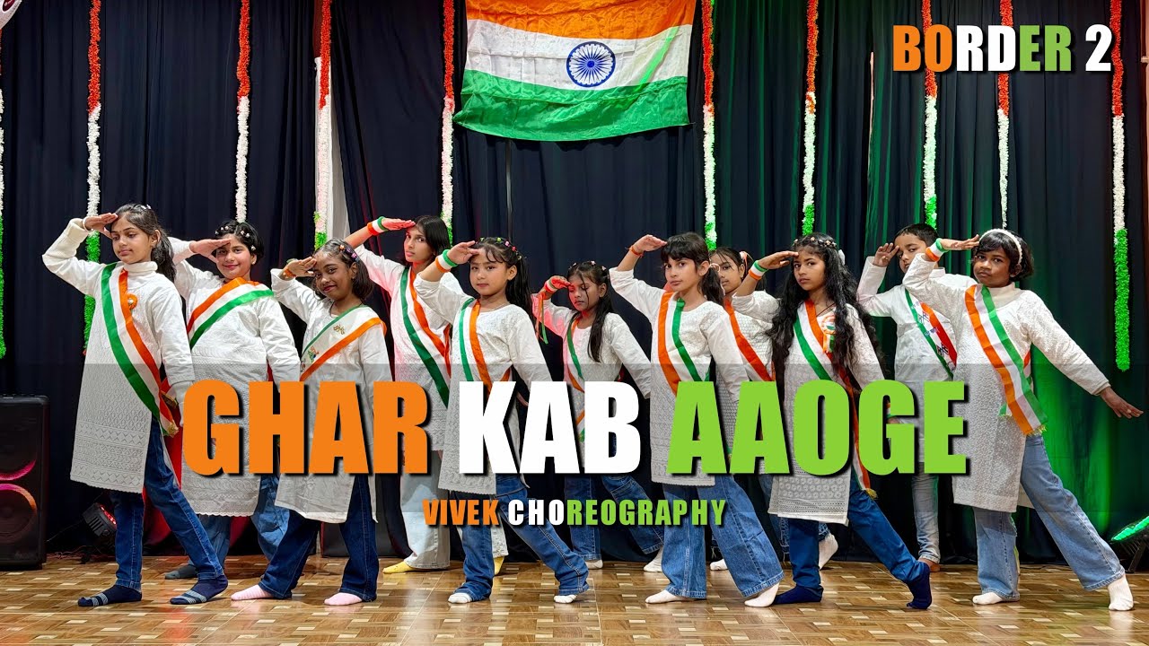 Ghar Kab Aaoge | Border 2 | Dance Video | Vivek Choreography | Patriotic Dance