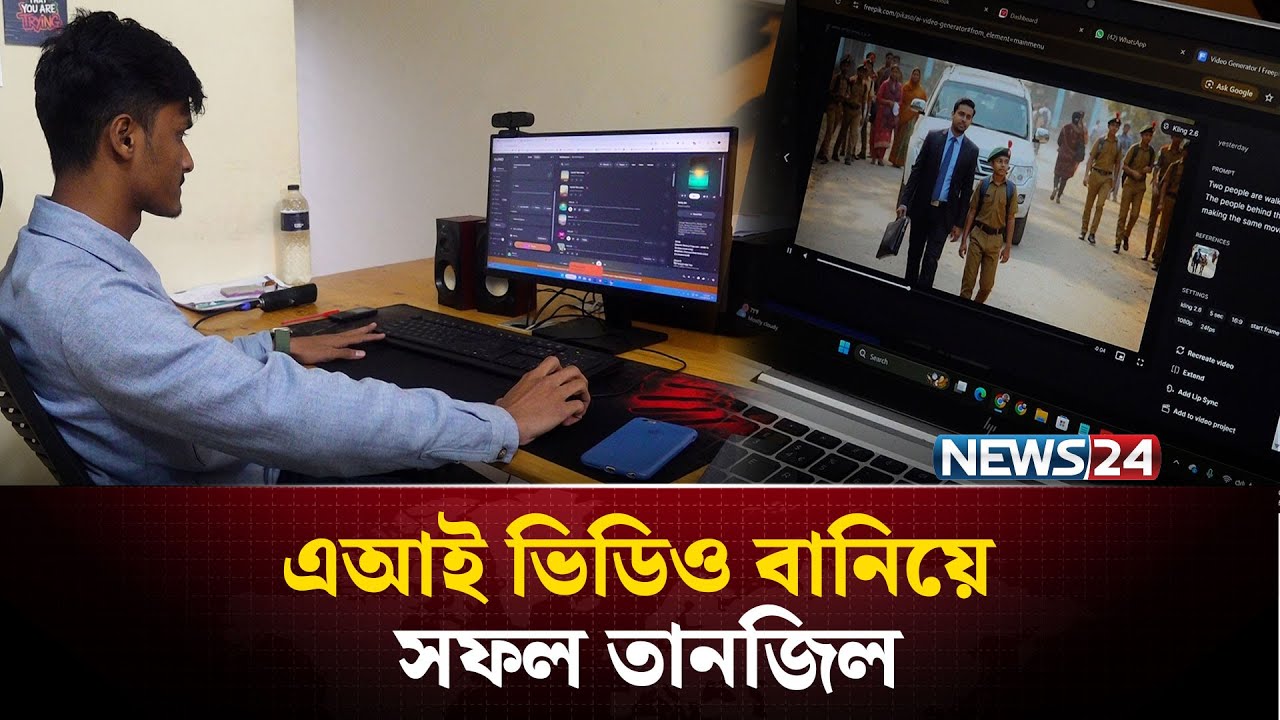 পুঁজি ছাড়া ১৮ বছর বয়সে প্রতিষ্ঠানের মালিক! | NEWS24