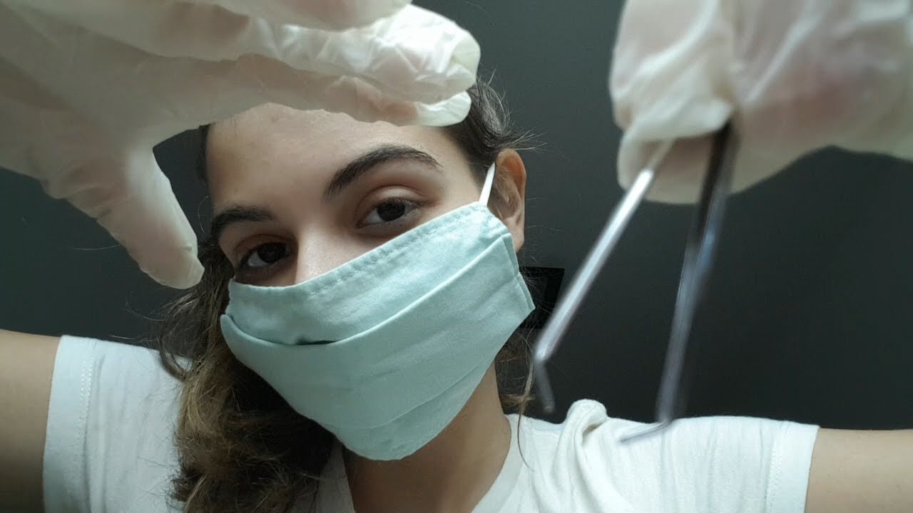 ASMR CIRURGIA NA SUA CABEÇA 🧠