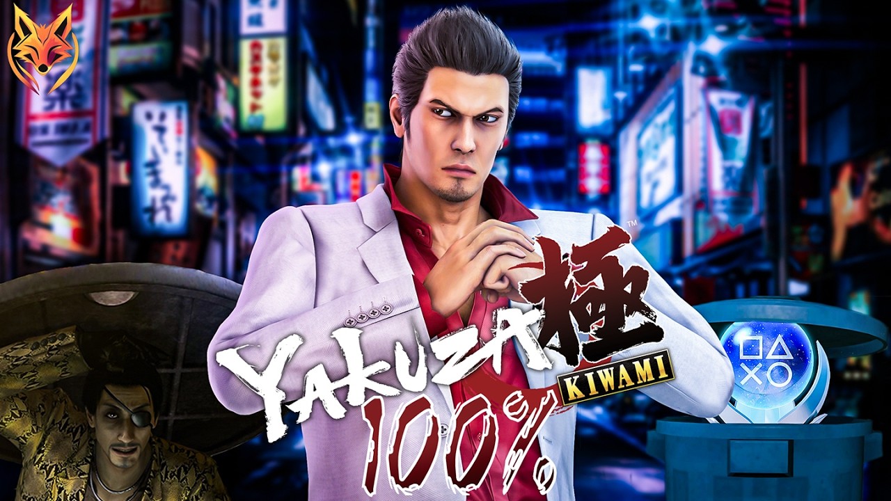 Platinando TODOS os Yakuza! Hora de Yakuza Kiwami!