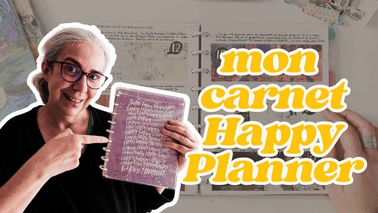 Zoom sur mon Happy Planner : carnet de gratitude et pépites de plume