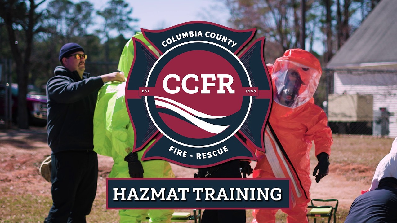 Columbia County Fire Rescue | Hazmat Training in Action