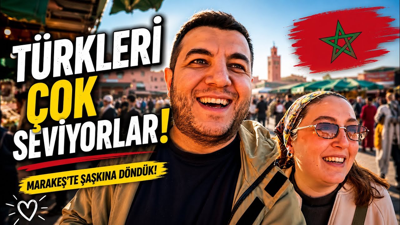 Kaosun Başkenti Marakeş -Türkleri Çok Seviyorlar -Marakeş'te Neler Oluyor?- Fas'ın En Turistik Şehri