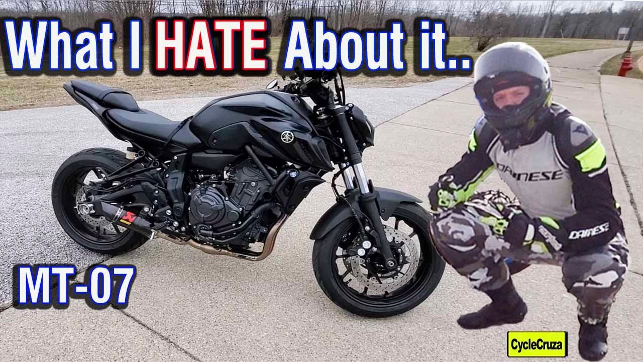 Что я НЕНАВИЖУ в своей Yamaha MT-07 — обзор за 1 год