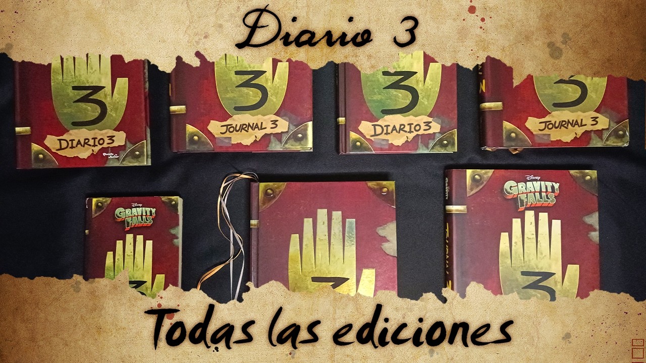 Todas las ediciones del Diario 3 (en inglés y español)