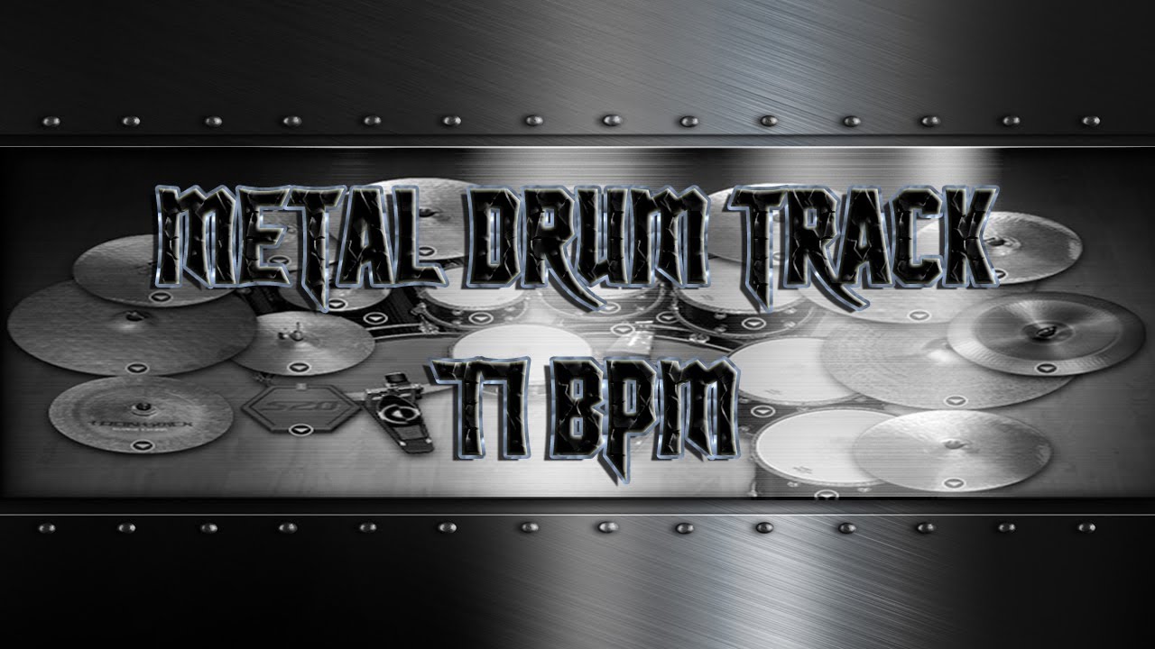 Slow Metal Drum Track 77 BPM | Preset 3.0 (HQ,HD)