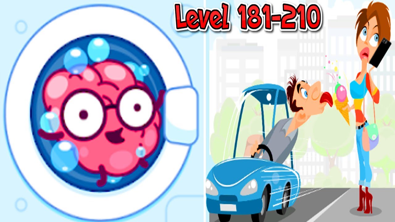 Brain Wash - All Levels 181-210 Solution Android Gameplay Walkthrough