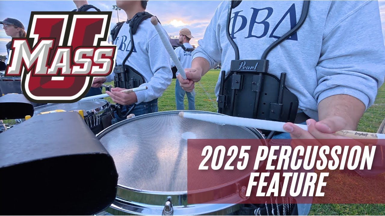 The 2025 UMASS Drumline | Dis' Place This - Dave Weckl