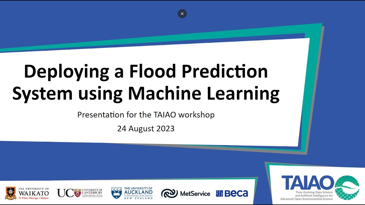 Deploying Flood Prediction System Using Machine Learning