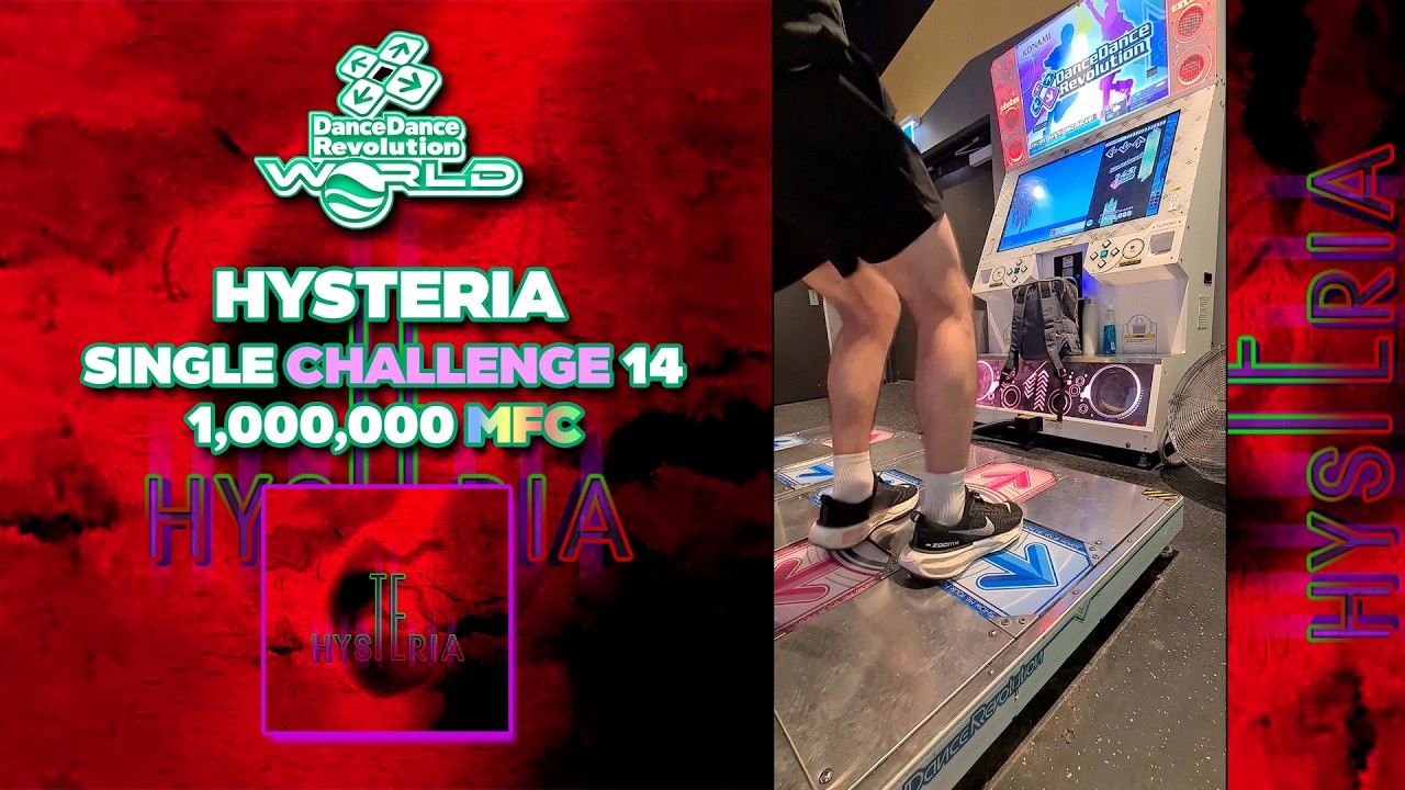 [DDR WORLD] HYSTERIA CSP-14 1,000,000 MFC WR