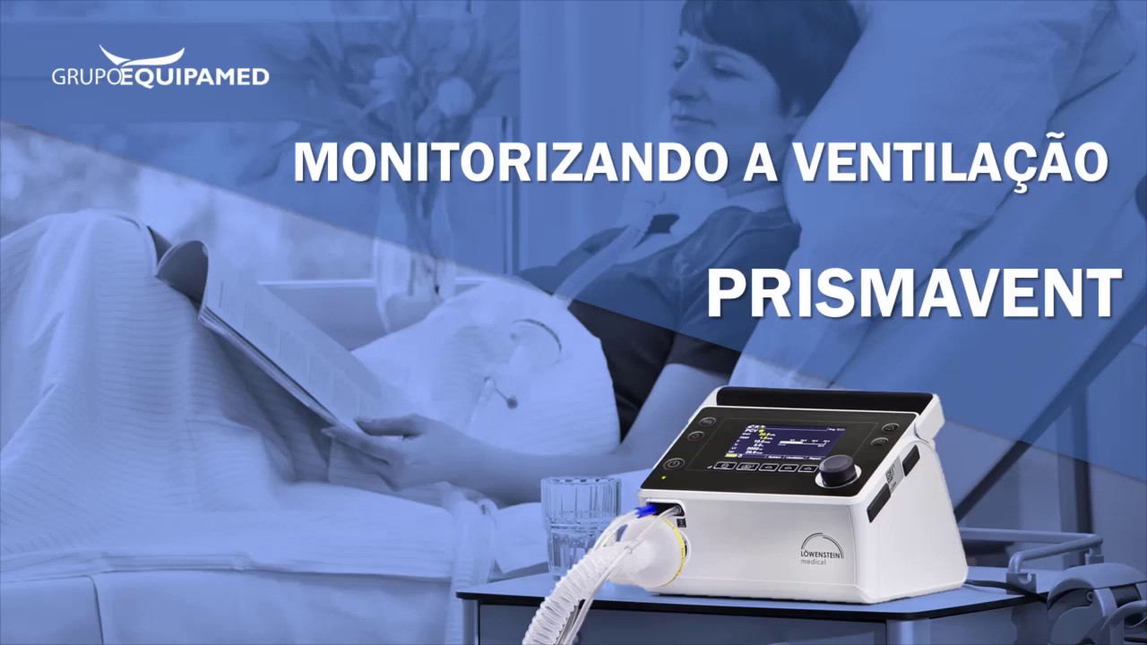Monitorizando a ventilação no PrismaVENT