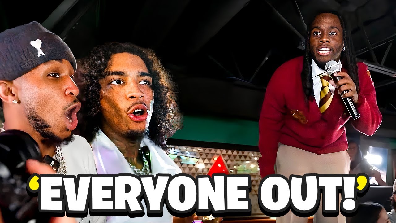 Kai Cenat Caught Us Sneaking Out Of Streamer University.. 😲😂🤣