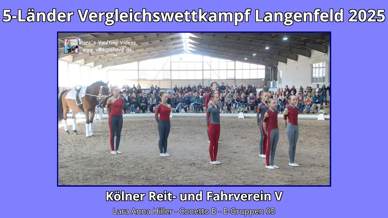 Kölner Reit- und Fahrverein V - E-Gruppen 05 - 5-LVWK Langenfeld 2025