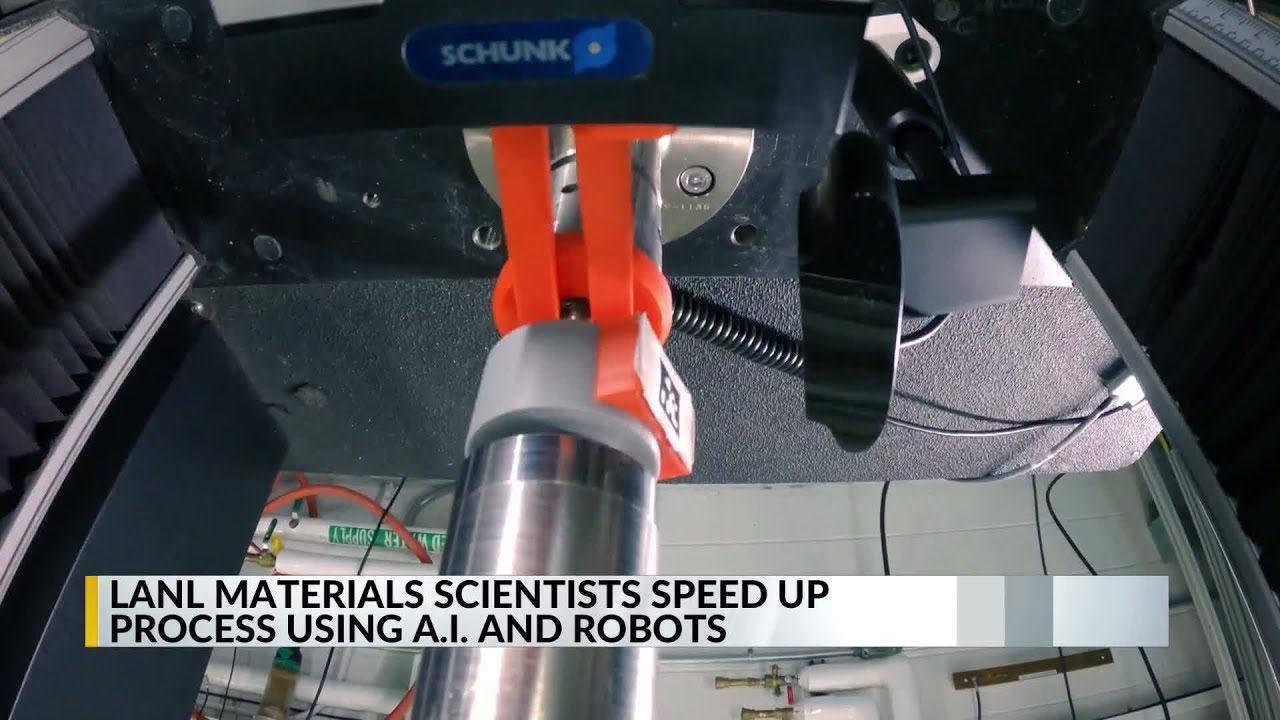 Los Alamos National Laboratory scientists uses AI and robots to speed up materials creation process
