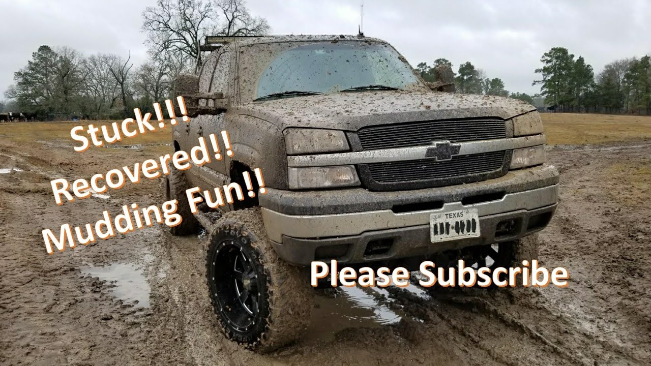 Lifted Silverado z71 Mudding Compilation