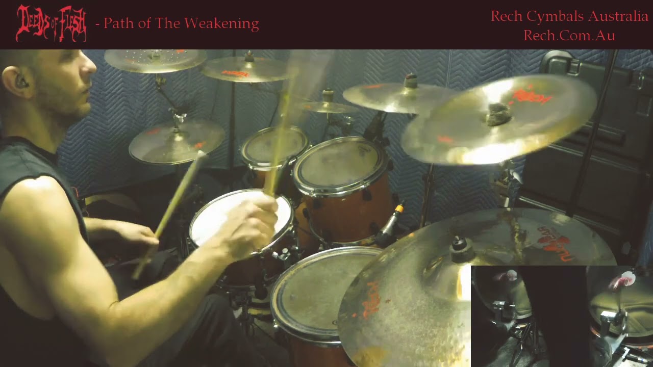 Deeds of Flesh - Path of the Weakening Drum Cover Sterling Junkin