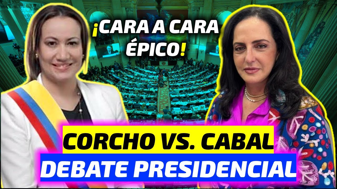 CAROLINA CORCHO Vs. MARIA FERNANDA CABAL EN EL PRIMER GRAN DEBATE PRESIDENCIAL -LoMásTrinado